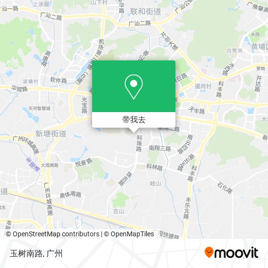 玉树南路地图