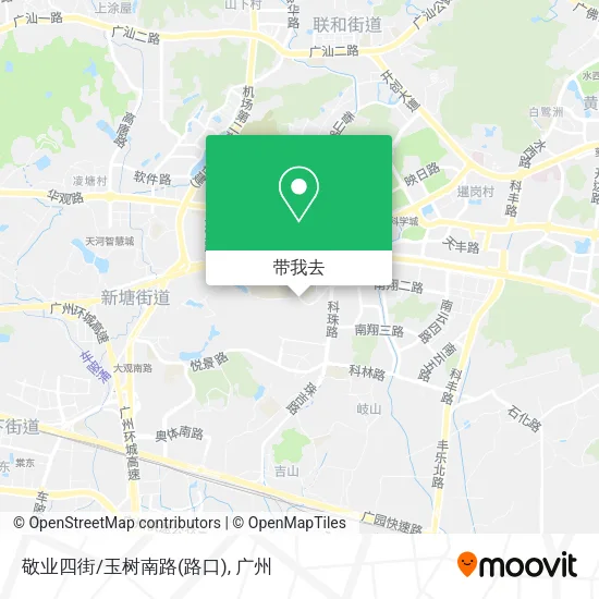 敬业四街/玉树南路(路口)地图