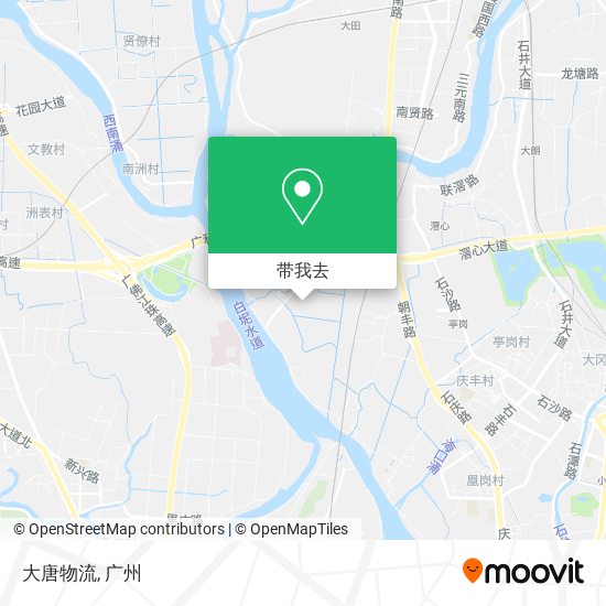 大唐物流地图