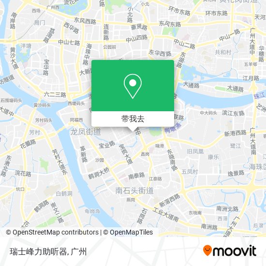 瑞士峰力助听器地图