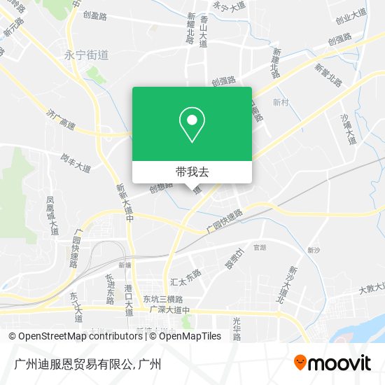 广州迪服恩贸易有限公地图