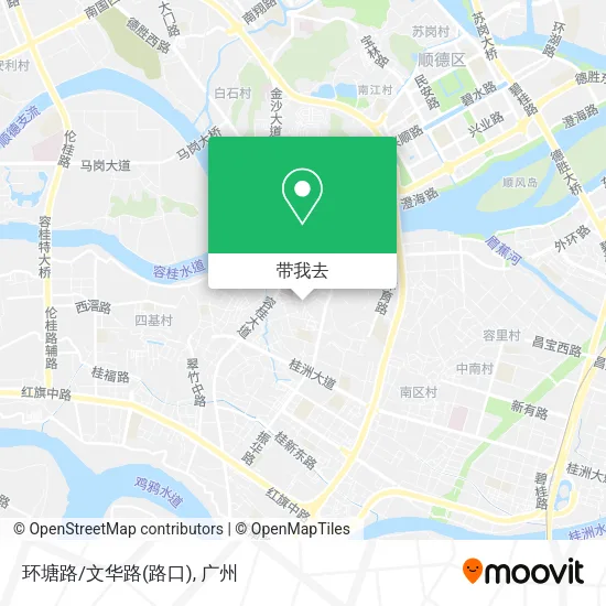 环塘路/文华路(路口)地图