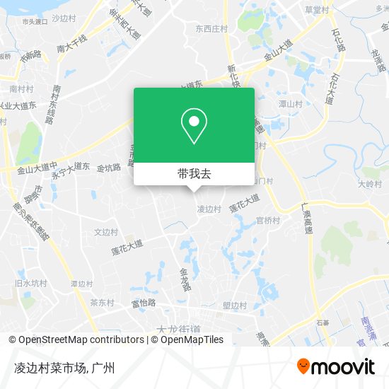 凌边村菜市场地图