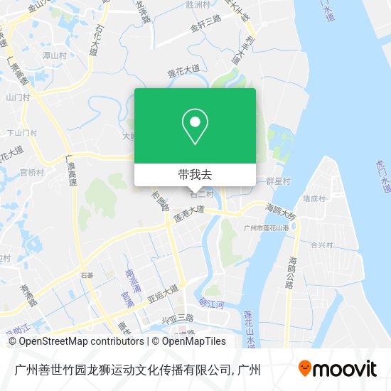广州善世竹园龙狮运动文化传播有限公司地图