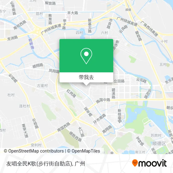 友唱全民K歌(步行街自助店)地图
