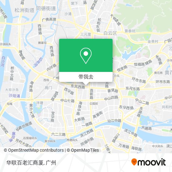 华联百老汇商厦地图