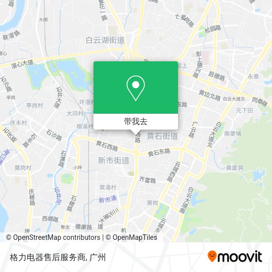 格力电器售后服务商地图