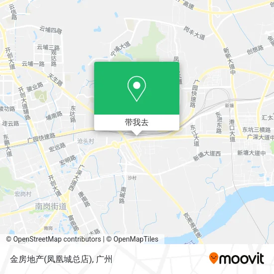 金房地产(凤凰城总店)地图