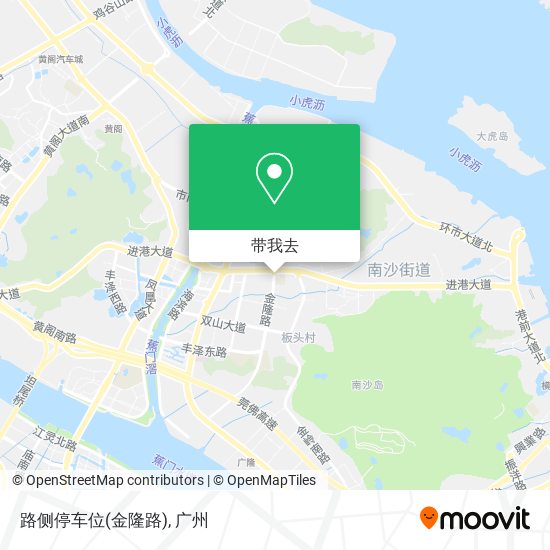 路侧停车位(金隆路)地图