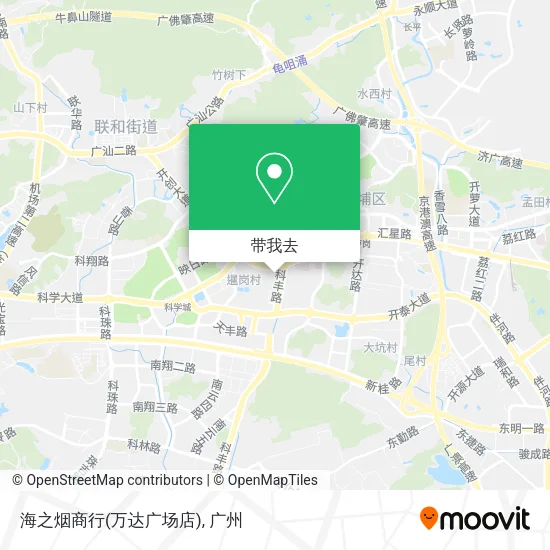 海之烟商行(万达广场店)地图