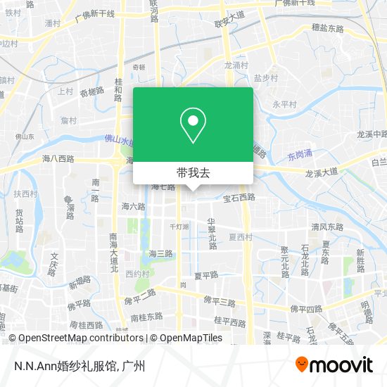 N.N.Ann婚纱礼服馆地图