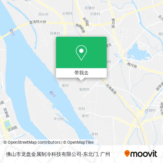 佛山市龙盘金属制冷科技有限公司-东北门地图