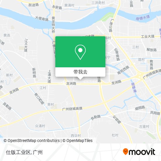 仕版工业区地图