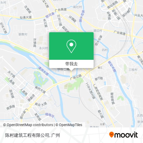 陈村建筑工程有限公司地图
