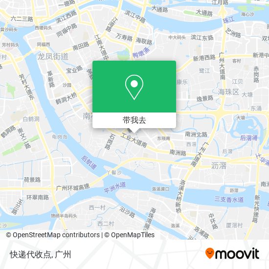 快递代收点地图