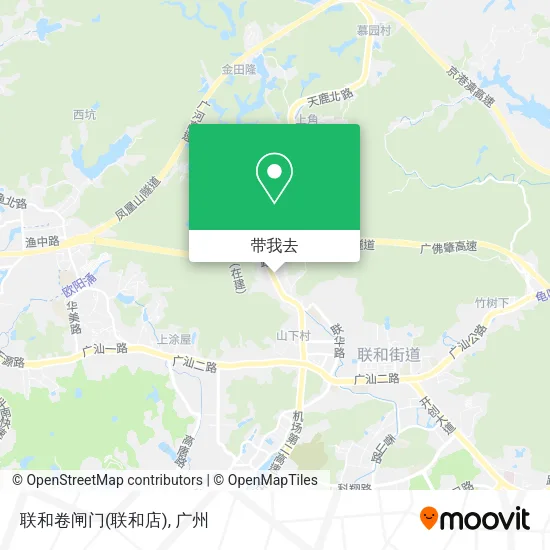 联和卷闸门(联和店)地图