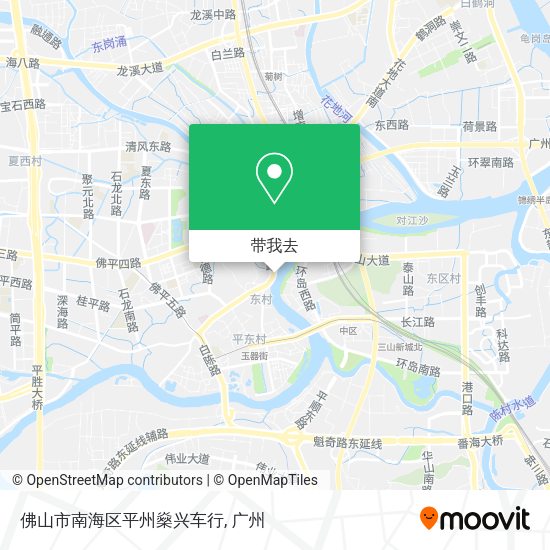 佛山市南海区平州燊兴车行地图