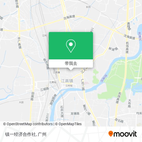 镇一经济合作社地图