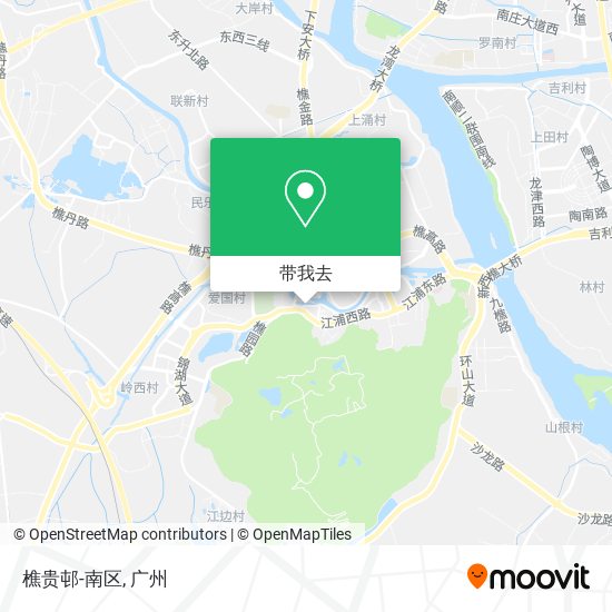 樵贵邨-南区地图
