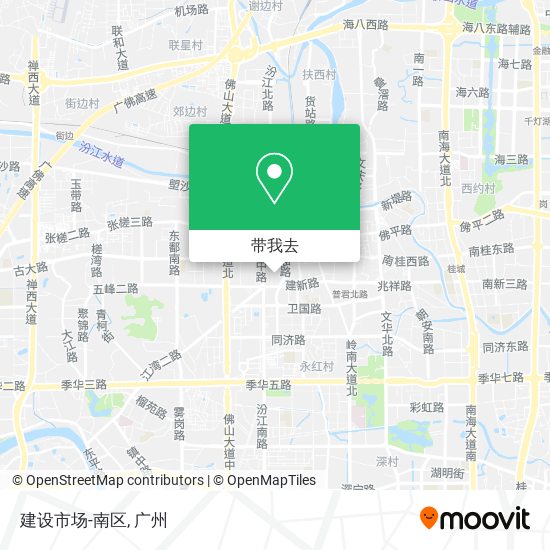 建设市场-南区地图