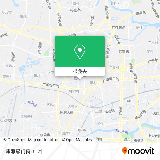 康雅馨门窗地图