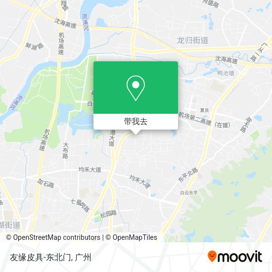 友缘皮具-东北门地图