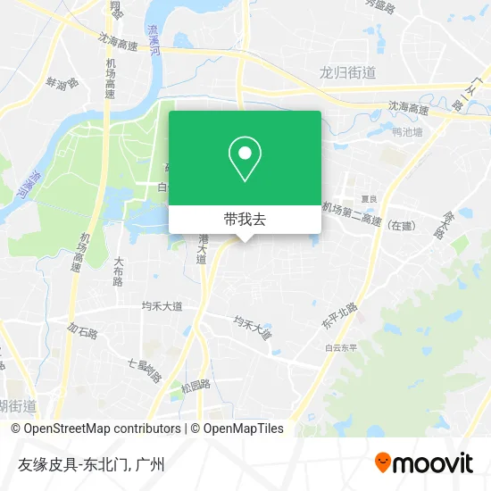 友缘皮具-东北门地图