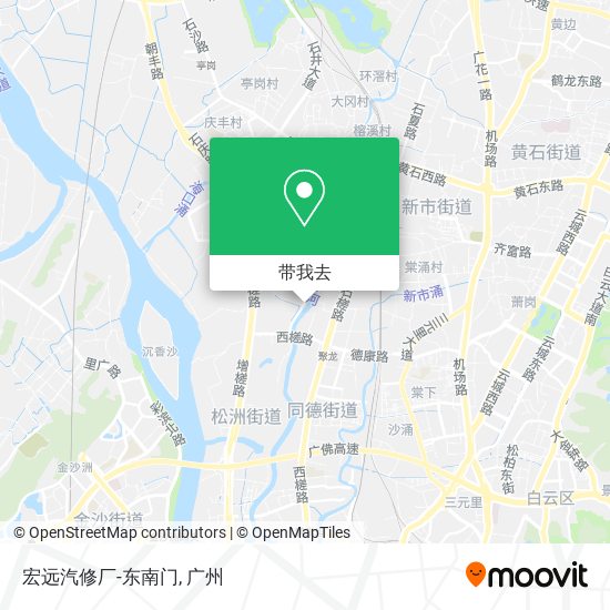 宏远汽修厂-东南门地图