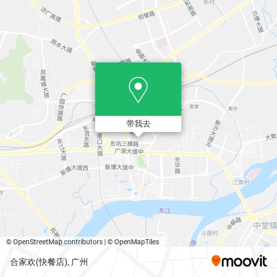 合家欢(快餐店)地图