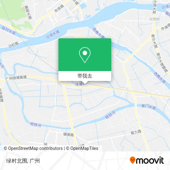 绿村北围地图