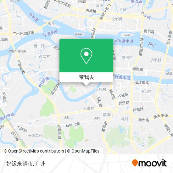 好运来超市地图