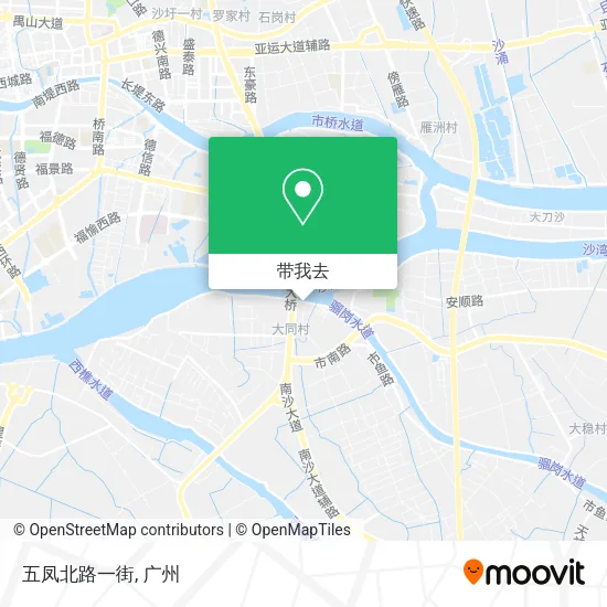 五凤北路一街地图