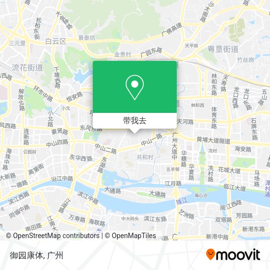 御园康体地图