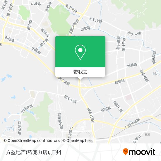 方盈地产(巧克力店)地图