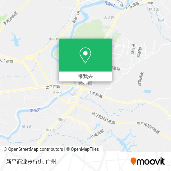 新平商业步行街地图
