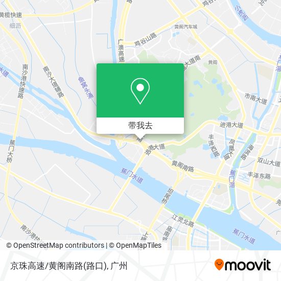 京珠高速/黄阁南路(路口)地图