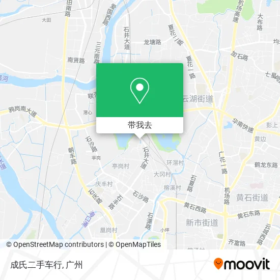 成氏二手车行地图