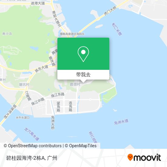 碧桂园海湾-2栋A地图