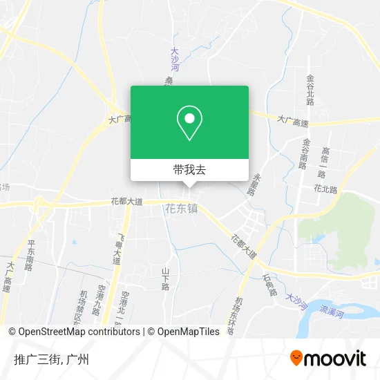 推广三街地图