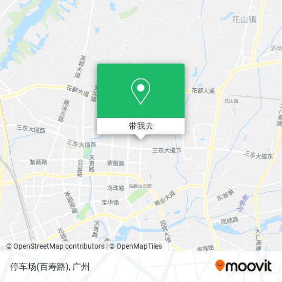 停车场(百寿路)地图