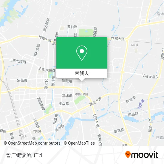 曾广键诊所地图