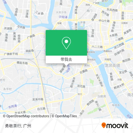 勇敢茶行地图