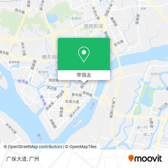 广保大道地图