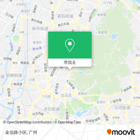 金信路小区地图