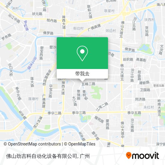 佛山劲吉科自动化设备有限公司地图