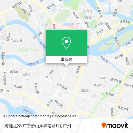 海澜之家(广东佛山凤祥南路店)地图