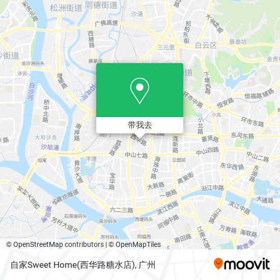 自家Sweet Home(西华路糖水店)地图