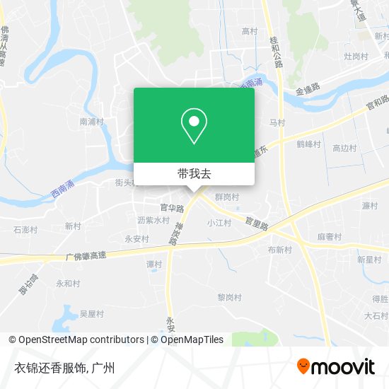 衣锦还香服饰地图