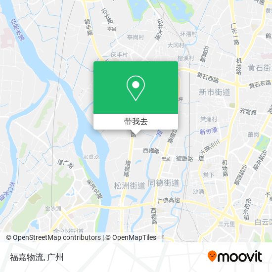 福嘉物流地图