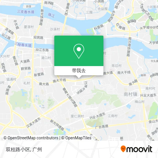 双桂路小区地图